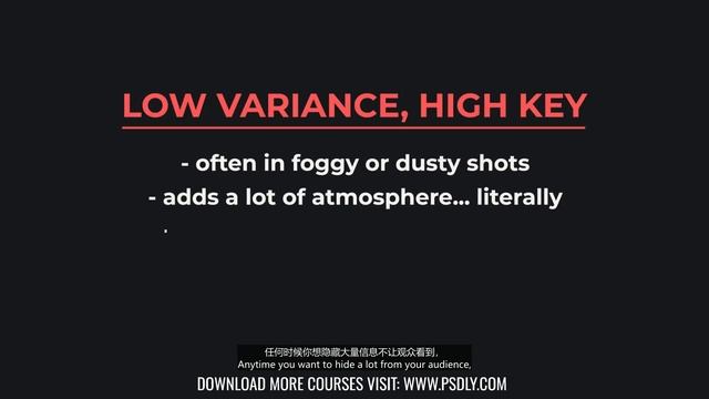 3.07 - Low Variance - High Key