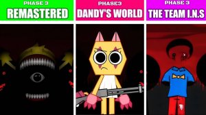 INCREDIBOX SPRUNKI 🌀🎩 | ФАЗА 3: DANDY'S WORLD vs TEAM I.N.S! 👔🔫 БИТВА СТИЛЕЙ!