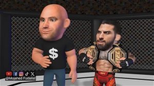 Илия Топурия нокаутировал Чарльза Оливейру в первом раунде (Смешная Анимация)#Топурия #Оливейра