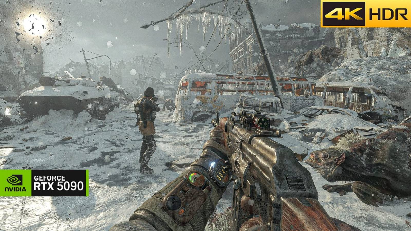 Metro Exodus ВЫГЛЯДИТ НЕВЕРОЯТНО (RTX 5090) Реалистичная ультрасовременная графика смотреть онлайн