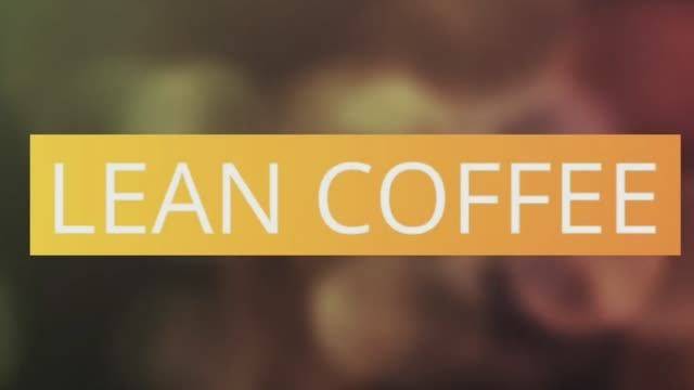 Lean Coffee от OKR Академии