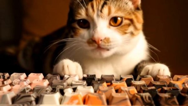 АСМР - Котики клацают по клавиатуре: Расслабляющие видео