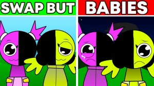 INCREDIBOX SPRUNKI 🍼👻 | SWAP BABIES: МИЛЫЕ vs КОШМАРНЫЕ! 😱 КТО СТРАШНЕЕ?