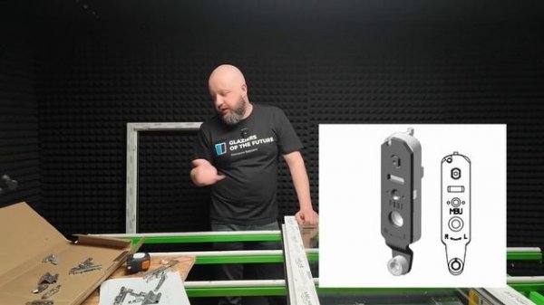 ВЫПУСК 1 Фурнитурная практика. Поворотный комплект на примере ФУТУРУСС