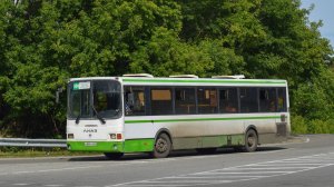 Автобус ЛиАЗ-5256.60 (О 860 УА 22). Покатушки по пригороду Барнаула.