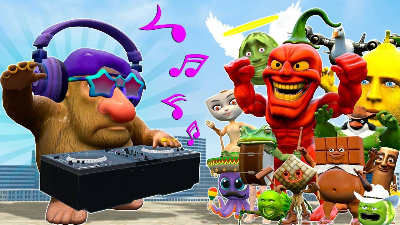 Новый Dj Mateoo Против Всей Семьи Итальянских Мемов Про Животных Brainrot смотреть онлайн