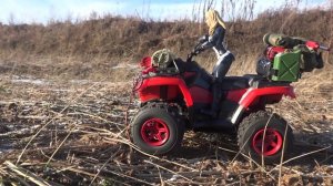 Перевози квадроцикл правильно