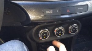 Lancer X - настройка кондиционера