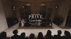 Показ женской коллекции Armani Privé весна-лето 2025