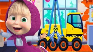 МАША И МЕДВЕДЬ - Машинки мультик для детей