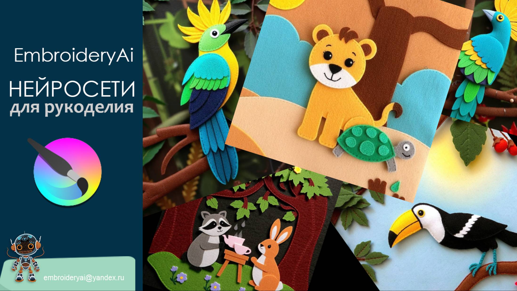 Нейросети для творчества и рукоделия: Шаг 2 Фетромания!!!