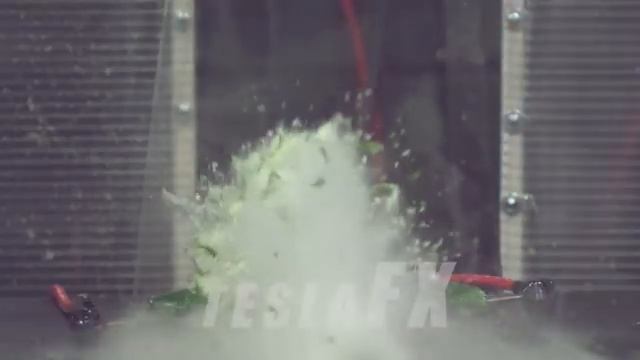 Взрываем овощи и фрукты уничтожителем материи
 TeslaFX