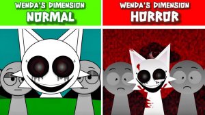 INCREDIBOX SPRUNKI 🌌🌀 | WENDA'S DIMENSION: ПОРТАЛЬНЫЙ ХАОС! 💥🔮 ВХОД НА СВОЙ СТРАХ!