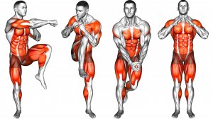 8 минутная Интенсивная HIIT-тренировка стоя для сжигания жира