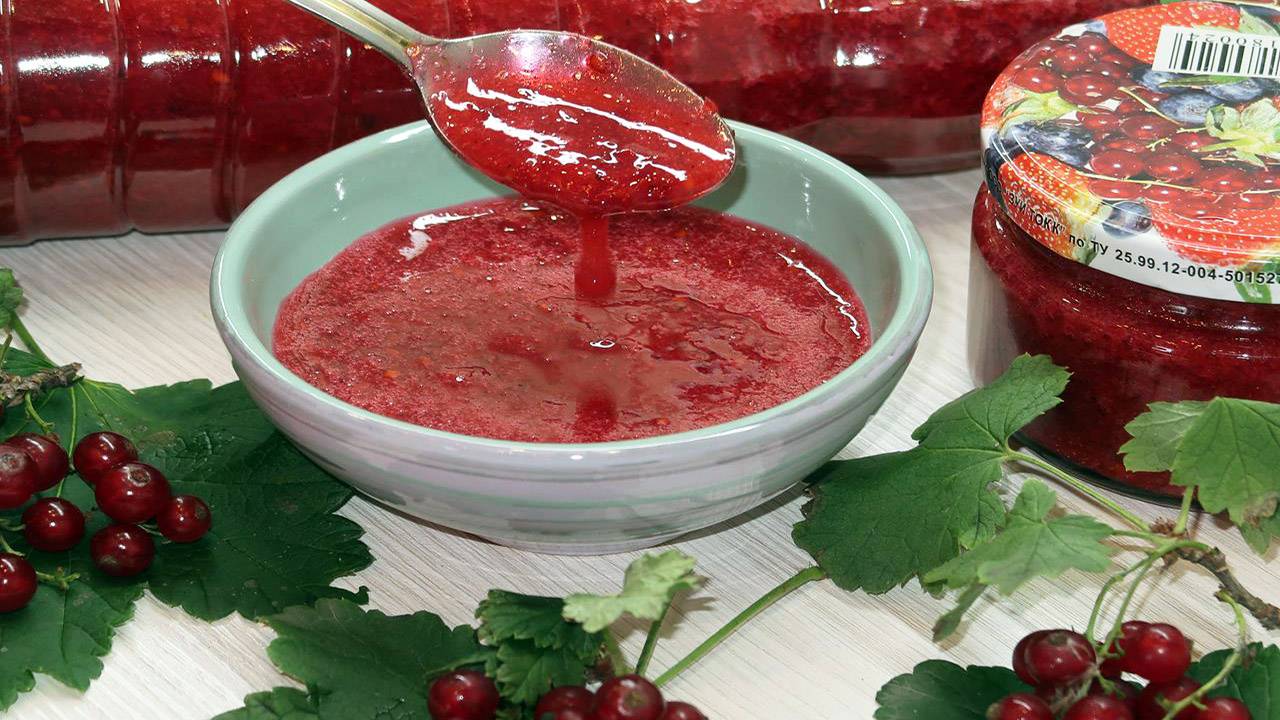 Ароматное и очень вкусное варенье из красной смородины без варки смотреть онлайн