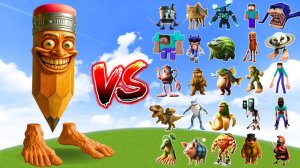 ПАКРАХМАТМАМАТ против всех боссов Майнкрафта - Битва мемов Майнкрафт с МОДАМИ