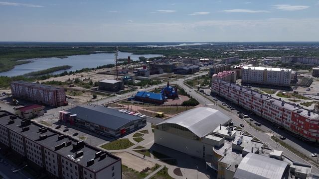 Видео с дрона DJI mini 4 PRO Новый Уренгой,Коротчаево 30.06.25.