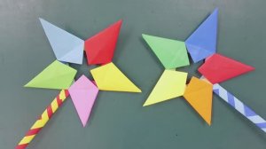Волшебная палочка из бумаги! Оригами поделки своими руками!