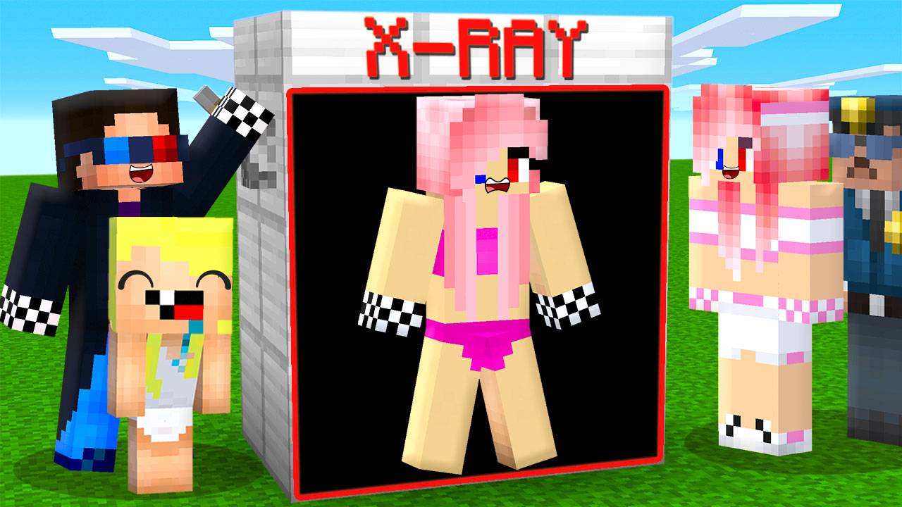 👙Я ВИЖУ ВСЕХ БЕЗ ОДЕЖДЫ В МАЙНКРАФТ! ШЕДИ ЛЕСКА И НУБИК MINECRAFT смотреть онлайн