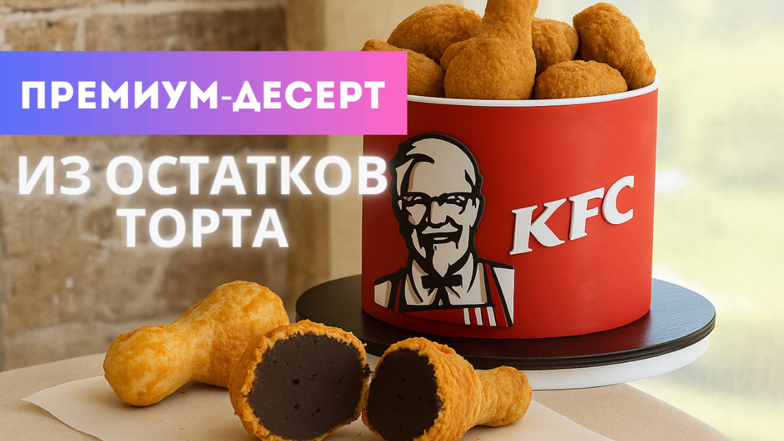 Премиум-десерт из остатков торта | Лучший рецепт пирожного картошка