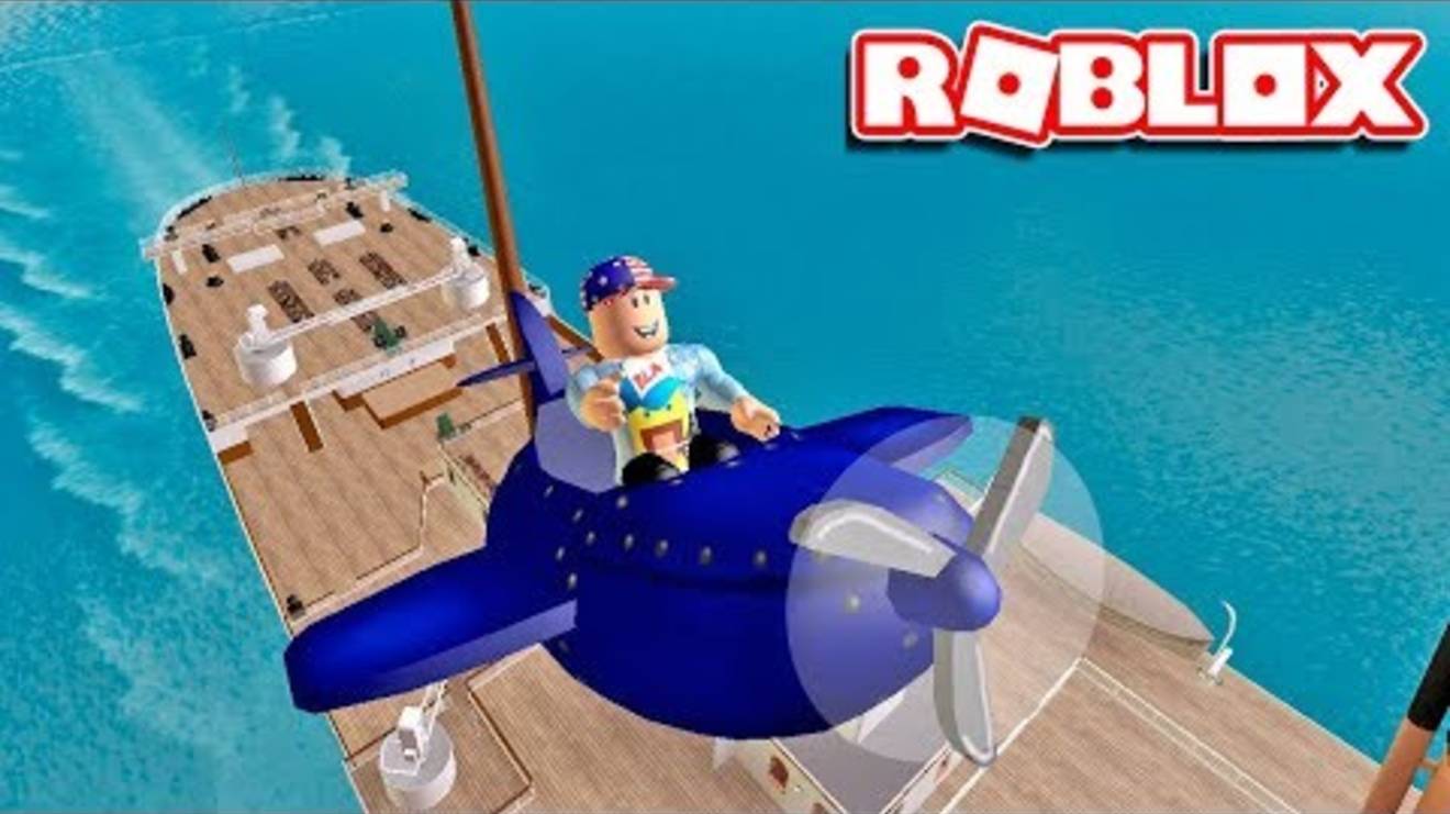 КАПИТАН ТИТАНИКА улетел на своем личном САМОЛЕТЕ - Все ПРЕДМЕТЫ на Титанике РОБЛОКС Roblox Titanic смотреть онлайн