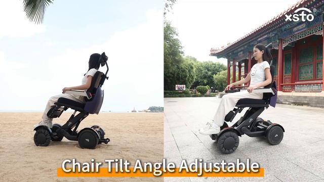 Обзор возможностей кресла коляски XSTO M4 Авто балансировка, мобильное приложение.