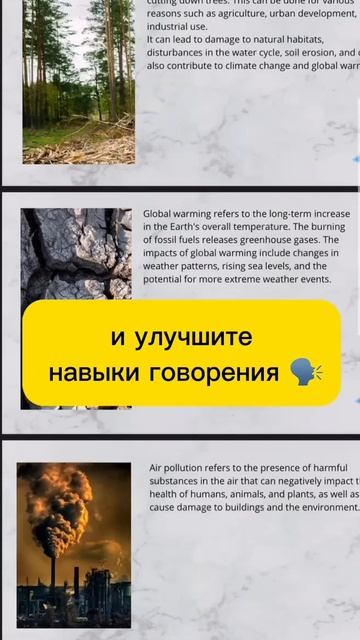 Обзор учебной тетради по теме Environment смотреть онлайн