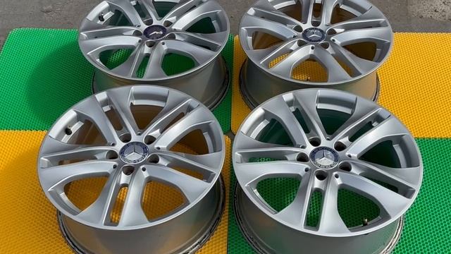Диски Mercedes (Made in Poland) R17 5/112 из Japan(Япония)! смотреть онлайн