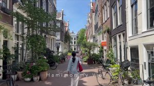HAMIMOMMY Прогулка по красивым голландским деревням 🛶  Кафе, еда и каналы Тревел-влог 🇳🇱