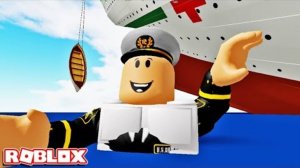 КАПИТАН Британика оказался в ЛОВУШКЕ - РОБЛОКС БРИТАНИК Симулятор Sinking Ship Roblox Britannic