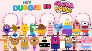 Как сделать персонажей Hey Duggee 😻💖 в Avatar World!! #мир_аватар #heyduggee #видео