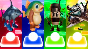 ТРАЛАЛЕРО ТРАЛАЛА 🆚 ТРИПИ ТРОПИ 🆚 КАПУЧИНО АССАСИНО 🆚 БОМБАРДИРО КРОКОДИЛО | Tiles Hop №34