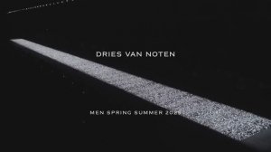 Показ мужской коллекции Dries Van Noten весна-лето 2025