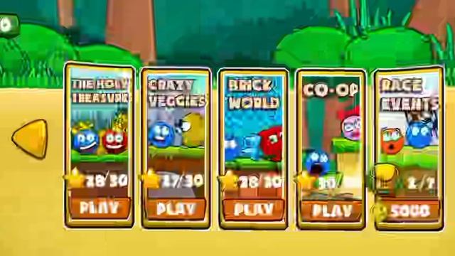 заканчиваем играть синий шарик