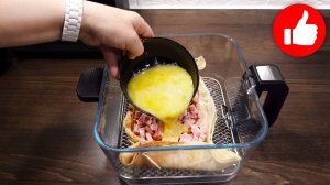 Этот Завтрак я хочу есть каждый день! Яичница с ветчиной в лаваше в аэрогриле Red G500