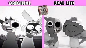 СПРУНКИ из ТИК ТОК! Жизни реальной СПРУНКИ ещё круче! Sprunki incredibox really!