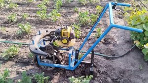 Мото-окучник и пропольник изготовление и работа