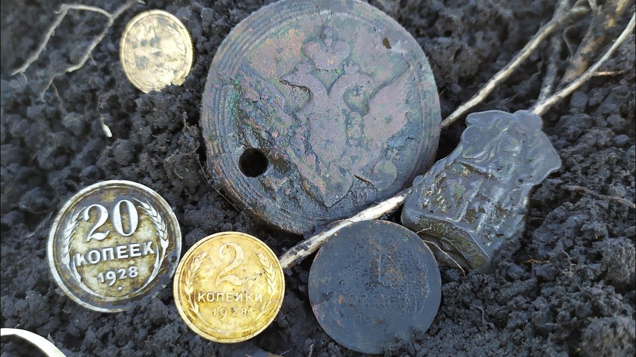 ТАКАЯ МОНЕТА В ПЕРВЫЙ РАЗ!!! КОЛЬЦЕВИК !!! Minelab X-Terra 705!!!! смотреть онлайн