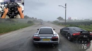 Audi R8 V10 Plus & Lamborghini Huracan . Ауди или Ламба
