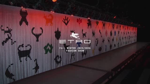 Показ коллекции Etro Magma осень-зима 2025-2026 смотреть онлайн