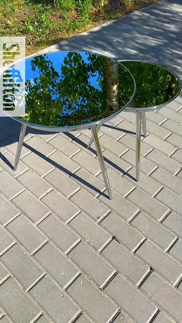 Столик кофейный Sheffilton SHT-CT19 зеркальный/хром смотреть онлайн