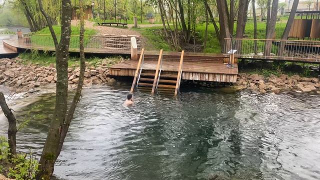 Ежедневное купание. День 112. stop dog, where are you going