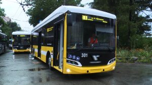 Новые троллейбусы вышли на улицы города Ставрополя