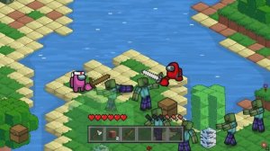 Minecraft vs Among Us Zombie FULL Episodes - Animation  #AmongUs  #Animation