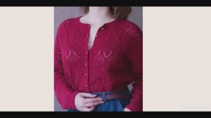 Ажурный узор для жакета.