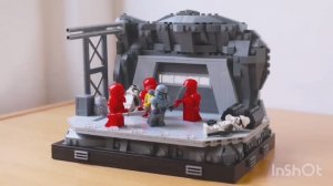 📦 LEGO The Mandalorian - Диорама MOC Паз Визсла против преторианской гвардии Лего звёздные войны