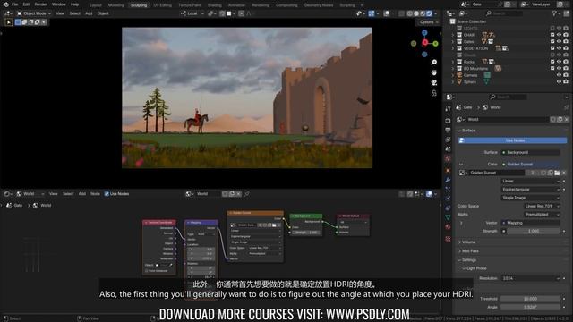 7.08 - Environment HDRI Lighting