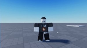 Мой первый мерч в роблоксе)