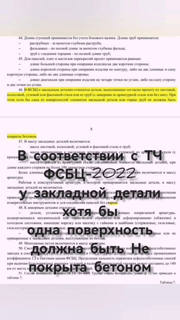 Что такое закладная деталь в смете смотреть онлайн