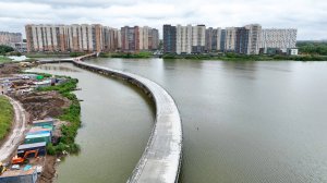 Продолжается строительство парка «Дружба»